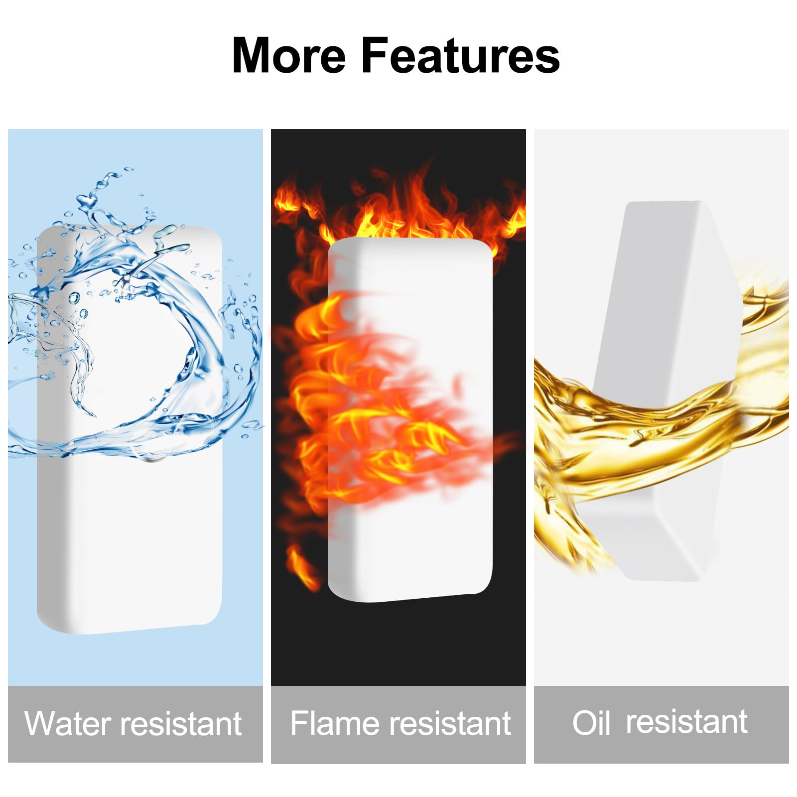 10Count Waterproof Sealing Mud, Quick Repair Mud, Repairing Wall Holes, Waterproof Sealing Putty for Pipe Connections, Wall Holes, Air Conditioning Holes. (5PCS white)   Glue Adhesive