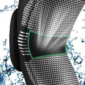 Sports Knee Sleeve for Runner, Workout, Gym, Basketball, Volleyball, Hiking Spicy Dill knee pain Breathable Sponge Knee Pads Athlete Springtok Injury football accessories Support Tool