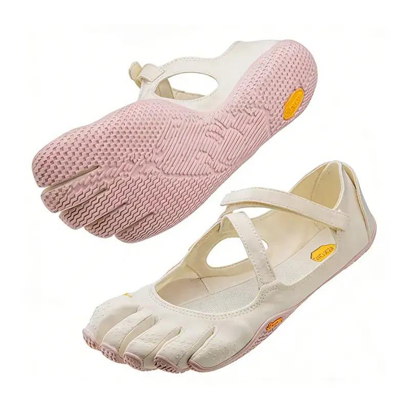 Women's Training & Gym Shoes, Breathable 5-Finger Split Toe Low-Profile Athletic Footwear with Non-Slip Sole for Yoga and Pilates, Athletic Gym Footwear, Low-Profile Breathable Women's Training & Gym Shoes