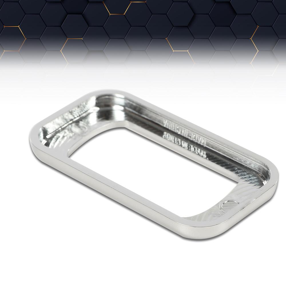 CROSSDESIGN 3/6Pcs Chrome Rocker Switch Trim Bezel Fit For Peterbilt Keworth Freightliner Fits many Freightliners and some Peterbilt and Kenworths using rocker switches High Reliability