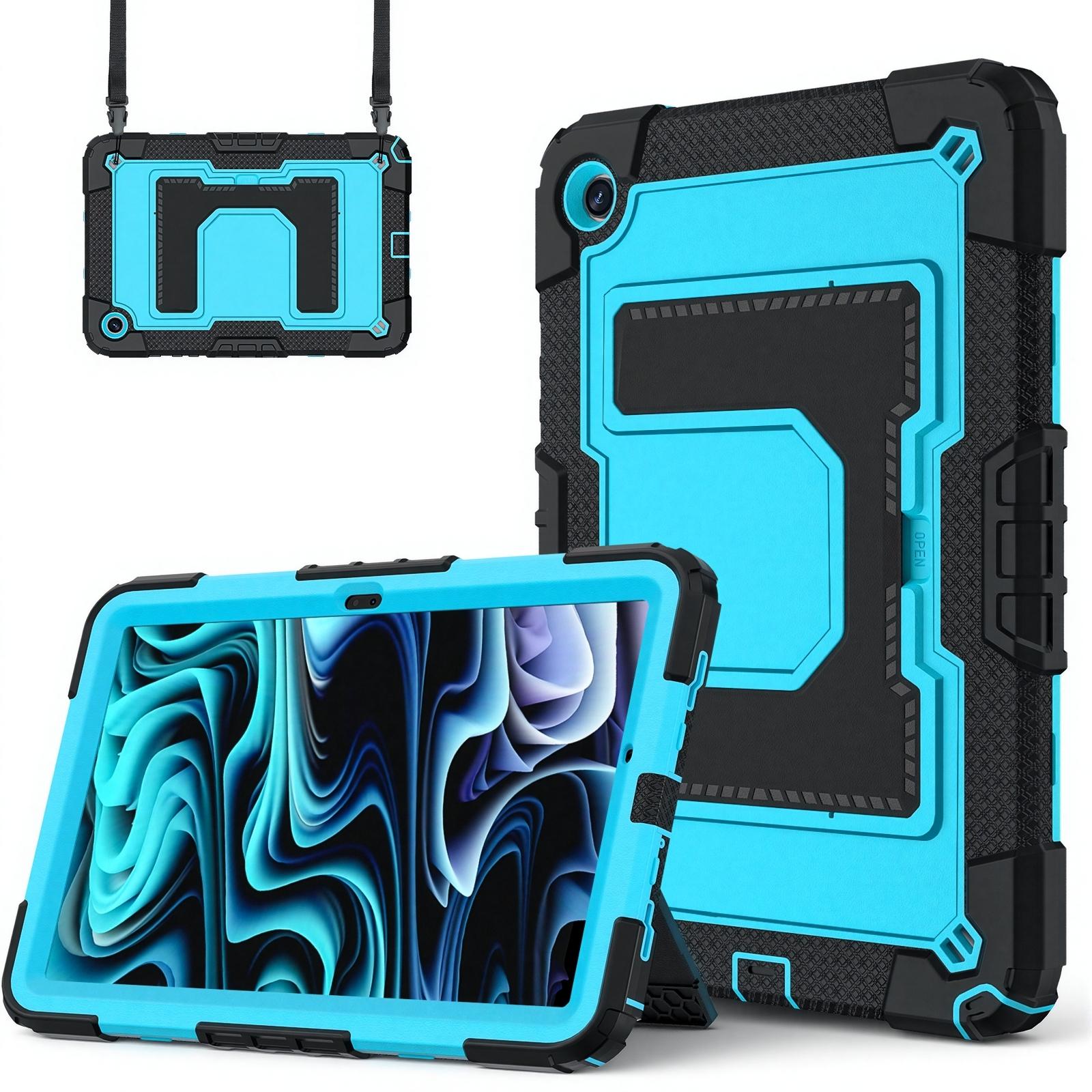 SPALLO Case for Samsung Galaxy Tab A11 Plus/A9 Plus 11 Inch 2025/2023 , Kids Friendly Tablect S9/S9FE/S10FE/S10 Lite 10.9" & A11/A9 8.7" 2023 Cover with Shoulder Strap,Heavy Duty Shockproof Cover