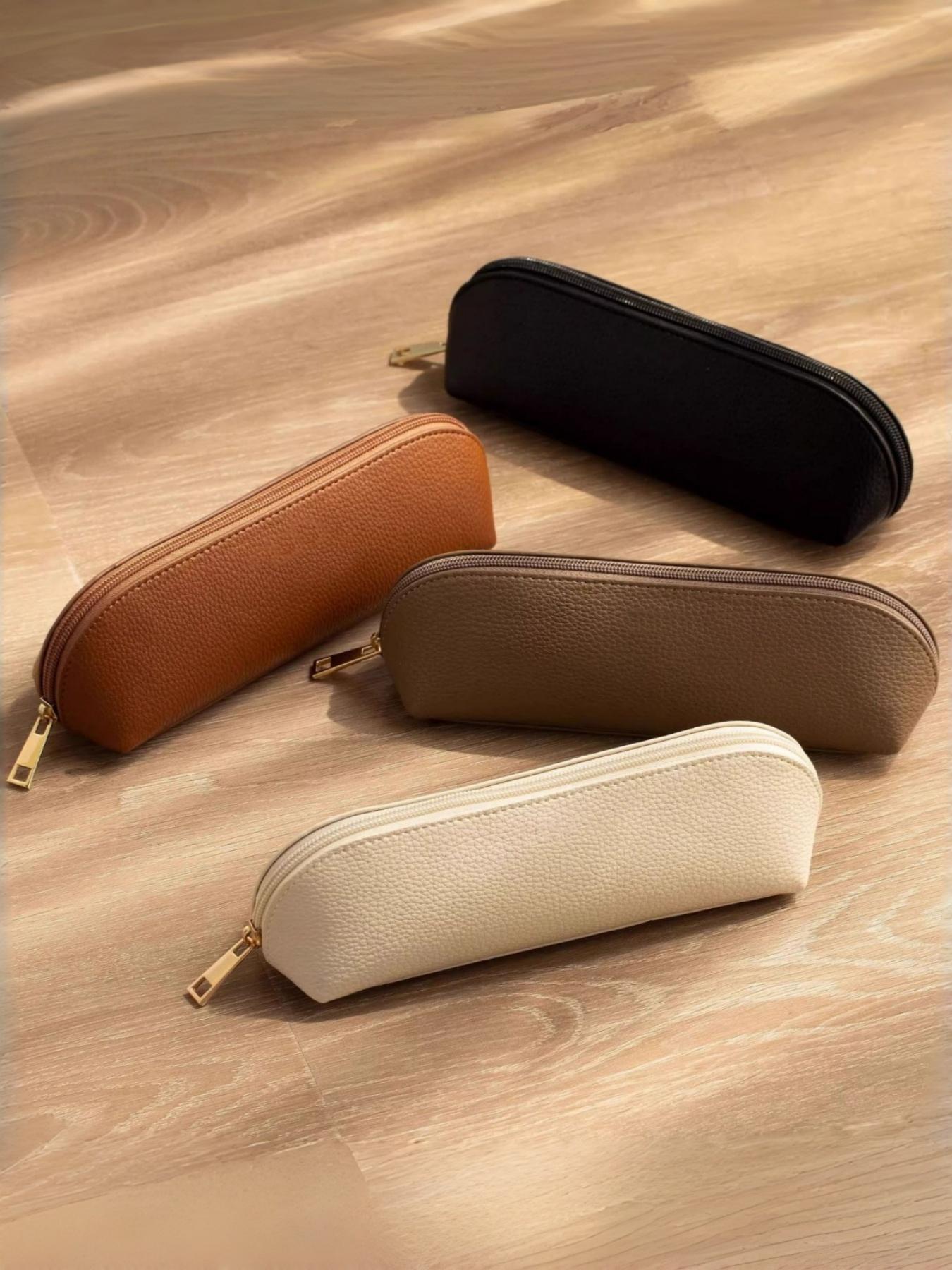 Portable Waterproof Makeup Brush Storage Bag, Multifunctional Travel Toiletry Kit, Simple Cosmetic Pouch, Essential Beauty Organizer