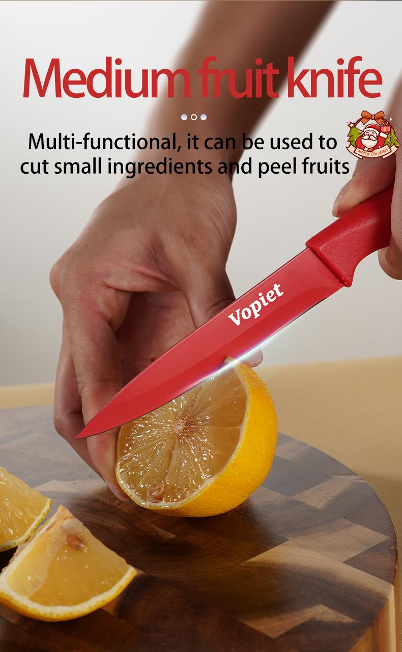 5 Pieces, Kitchen Knife Set, Meat Cleaver, Chef's Knife, Bread Knife, Fruit Knife, ANew Year's Gift Cooking Utensils Cutting Modern Block Home 5 Pieces, Kitchen Knife Set, Meat Cleaver, Chef's Knife, Bread Knife, Fruit Knife, ANew Year's Gift Cooking Utensils Cutting Modern Block Home