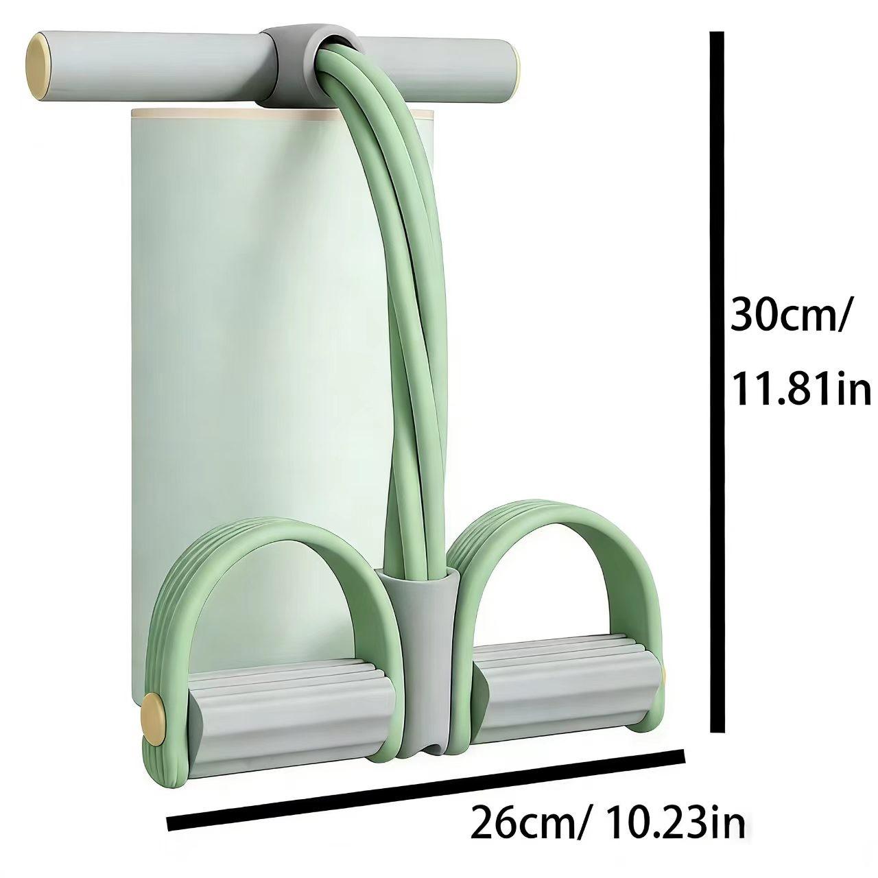 Multifunctional Tension Rope 6 Tube Designs, Gym Accessory Pedals, Ankle Pullers for Training, Leg Pulls, Yoga, Stretching