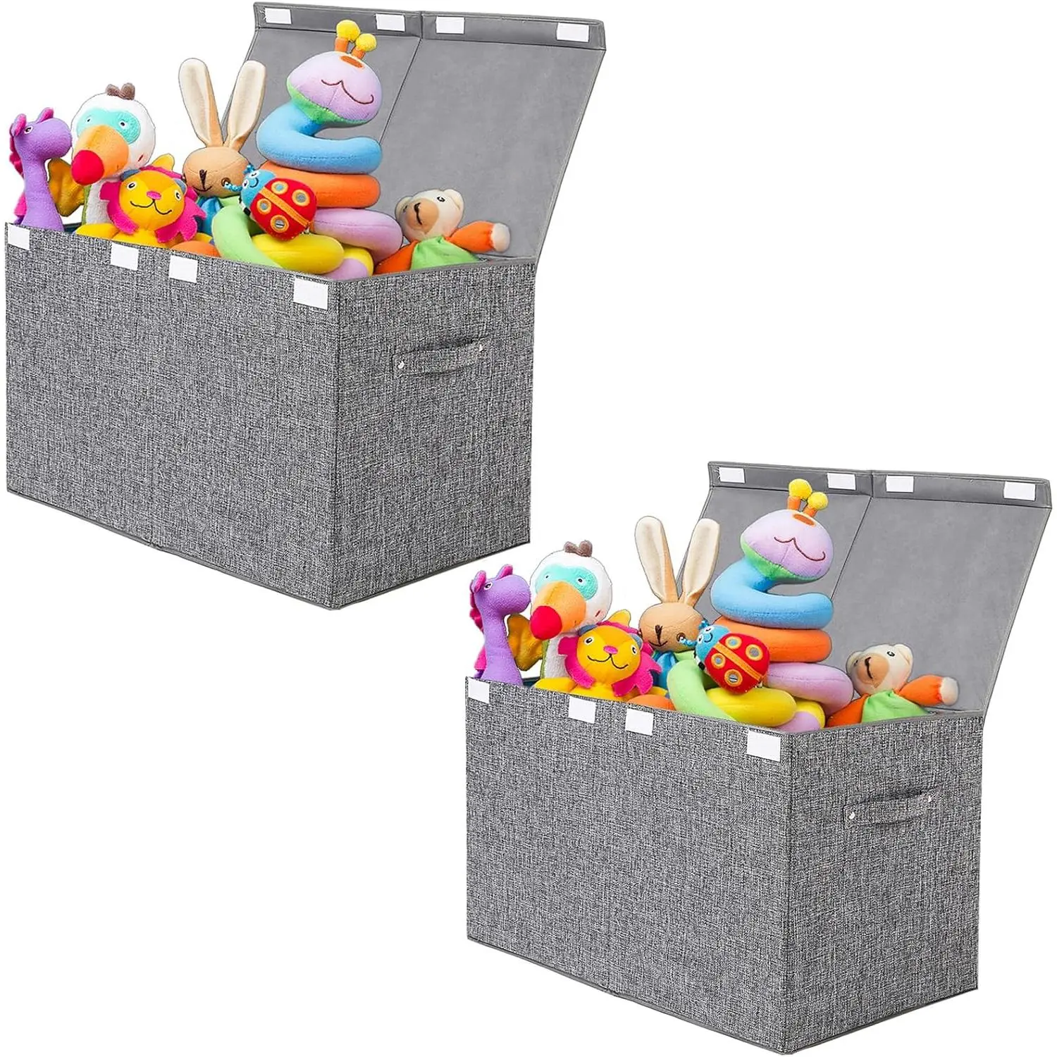 2 Pack Large Grey