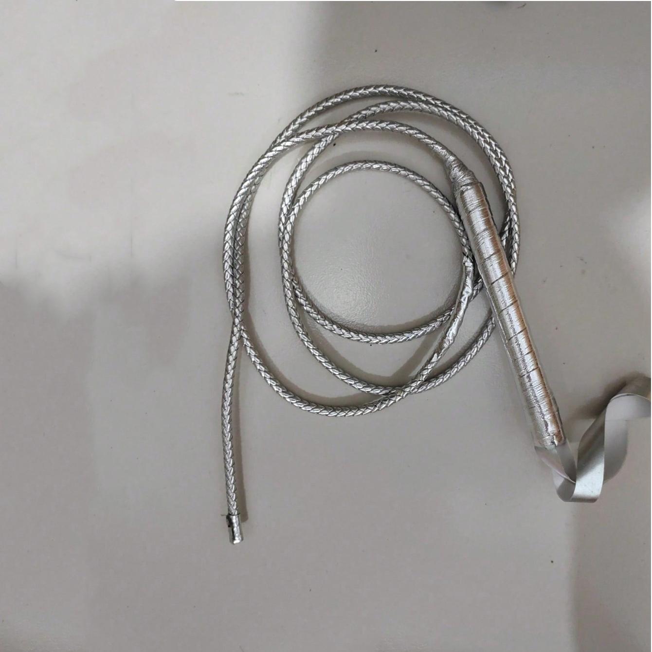 Artificial Leather Whip with Convenient Strap, Soft Handle for Comfortable Grip, Ideal for Equestrian Horseback Riding Role-Playing Stage Performances