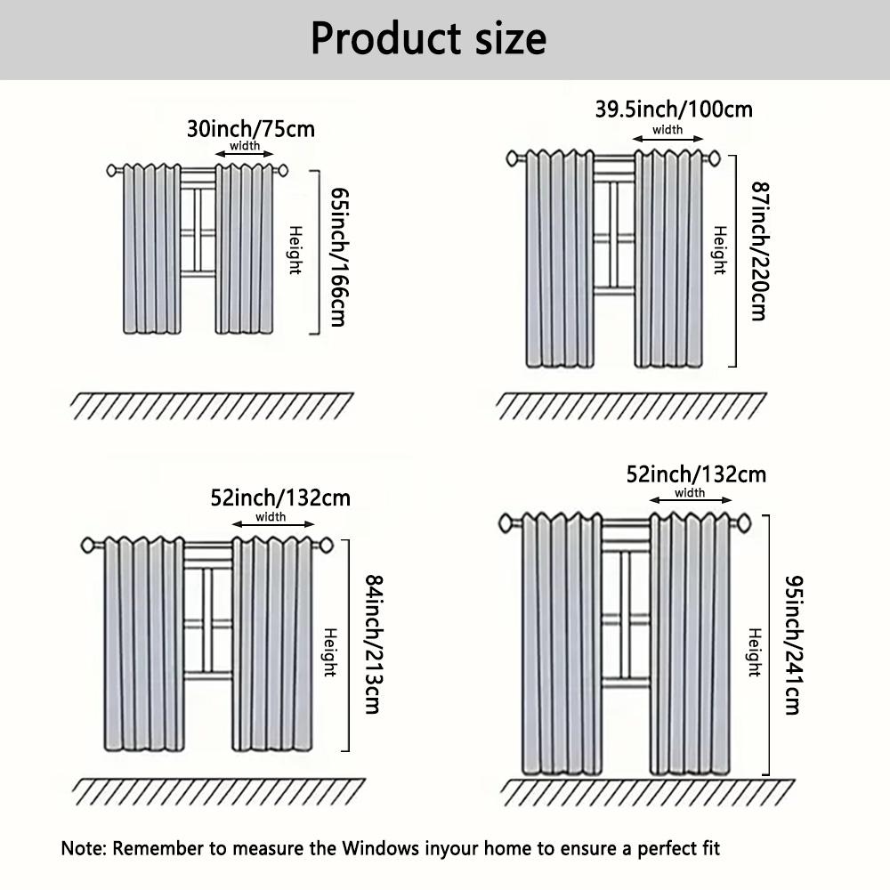 2D Flat 2Pcs Quilted Patchwork Curtains, Multicolored Stripe Design with Button Flower Decorations, Rod Pocket Style, Polyester Fabric, Boho Chic Home Decor, Semi Sunshade, Suitable for Living Room Bedroom Window, Handcrafted Bohemian.