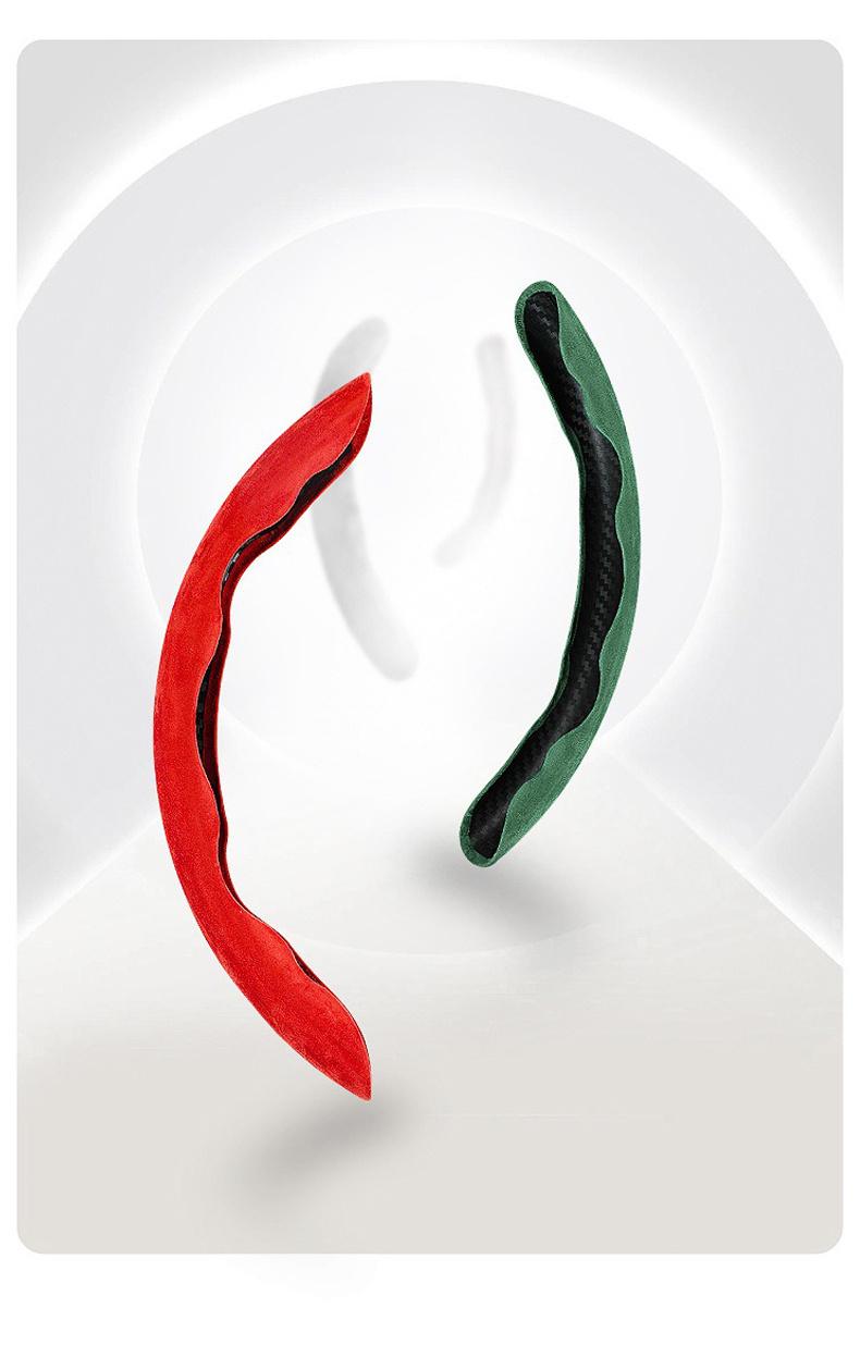 Suede Universal 38CM Car Steering Wheel Cover Booster Non-slip Cover For Dodge RAM 1500 2500 3500 Auto Interior Accessories