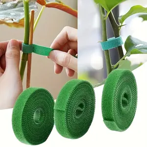 3 Rolls Soft Garden Plant Tape, 1m Flexible Twist Tie, Ideal for Tomato Plants, Perfect for Gardening, Home, Office Use