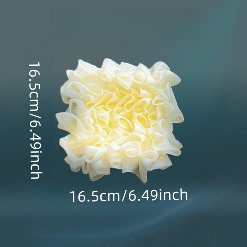 Two-In-One Soap Wrapped Bath Ball, Dual-Sided Use, Rich Lather, Unisex Exfoliating Tool, Travel-Friendly Bathroom Accessory