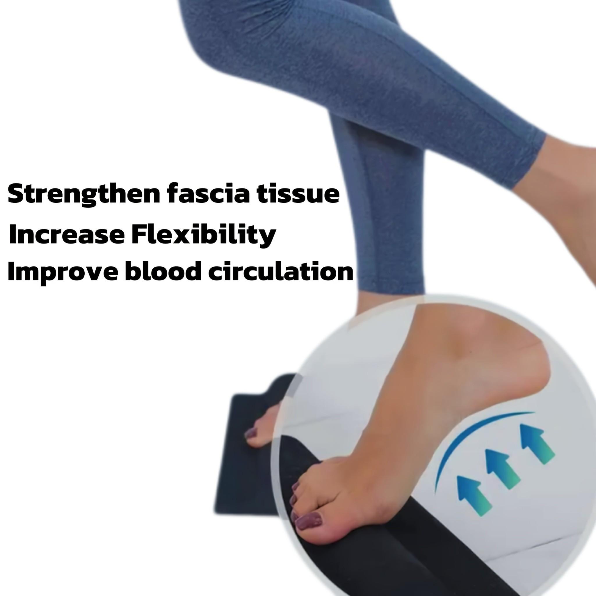 Ankle Strength Trainer Foot Arch Stretching Device, Toe Flexibility Training Board, Anti-Slip Heel Lift Design, Durable Multifunctional Foot Care Tool
