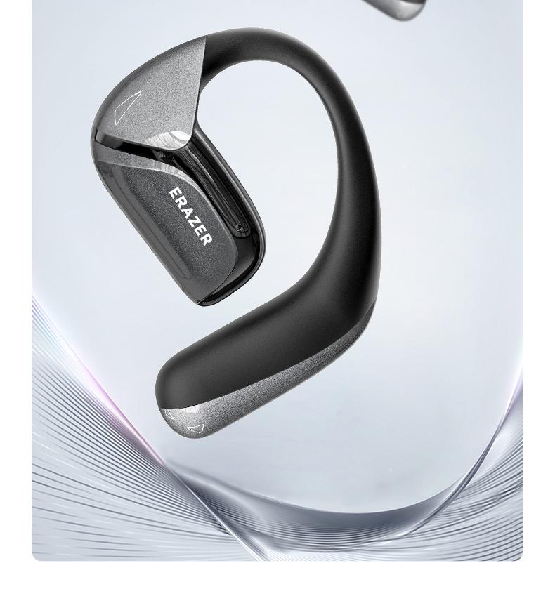 ERAZER XF29 2.4G Open Earphones,True Wireless Bluetooth 5.4 Headphones, IPX5 Waterproof Ear Buds,HiFi Sound Headsets with MIc,2.4G Fast Connect Earphones