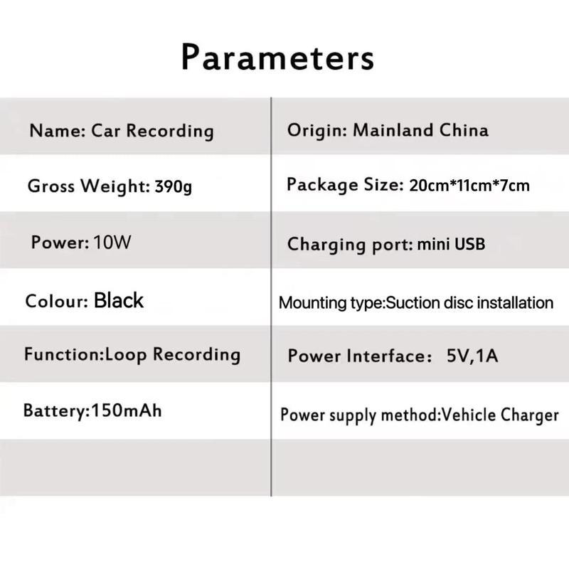 4-Channel Car DVR, 1 Count Front & Rear & Inside Left & Inside Right Dashcam Camera with 32GB SD Card, Car DVR, Car Electronics Accessories