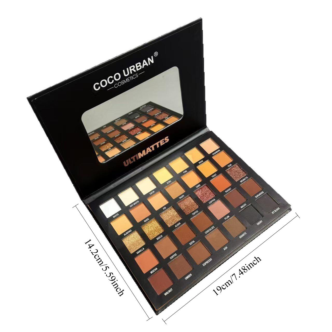 35-Piece All-in-One Master Makeup Palette Set - From Warm Oranges to Deep Smoky Eyes, A Must-Have for Makeup Artists & Enthusiasts
