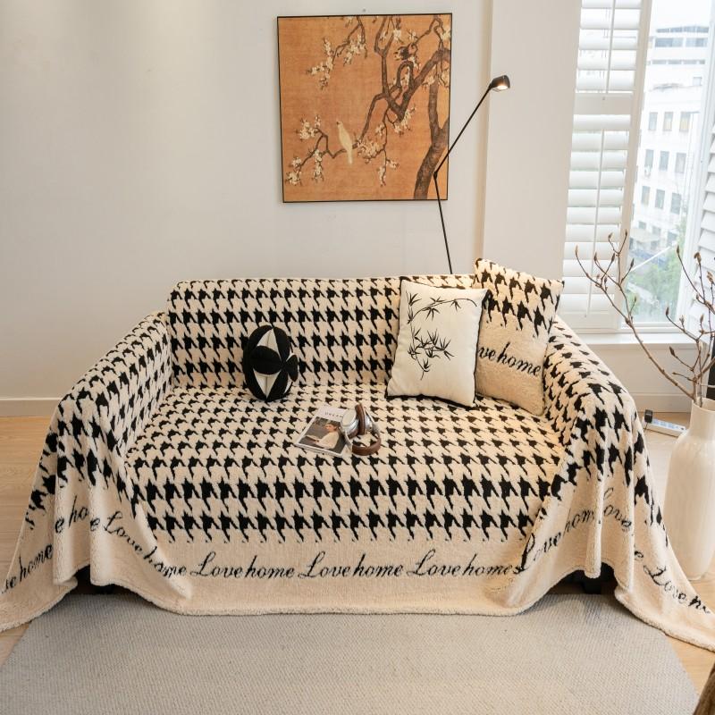 Checkered Sofa Blanket Washable Sofa Cover Decorative Protection Enhance Living Room Quality Multiple Colors Sizes Available Sofa Couch Covers