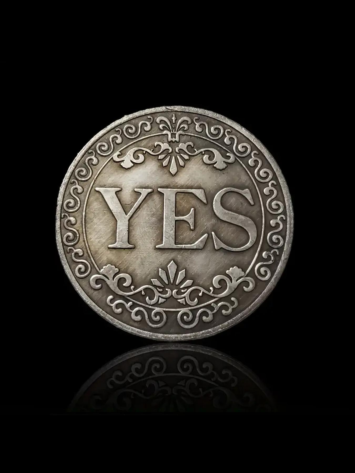 Vintage Letter Pattern Round Charm, Vintage Double-sided Charm, Fashion Jewelry Accessories for Men & Women