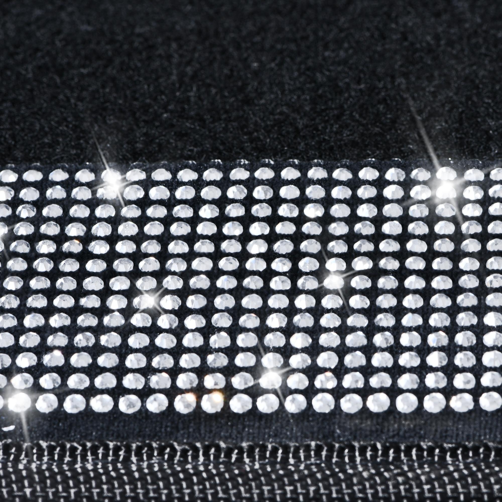 CAR PASS Bling Diamond Leather Steering Wheel Cover 14.5in-15in Floor Mats Shining Rhinestone Carpet Sparkly Glitter Crystal Anti-Slip Pad Fit Automotive SUV Pickup Truck Girl Women, 5pcs Black Sliver CAR PASS Bling Diamond Leather Steering Wheel Cover 14.5in-15in Floor Mats Shining Rhinestone Carpet Sparkly Glitter Crystal Anti-Slip Pad Fit Automotive SUV Pickup Truck Girl Women, 5pcs Black Sliver