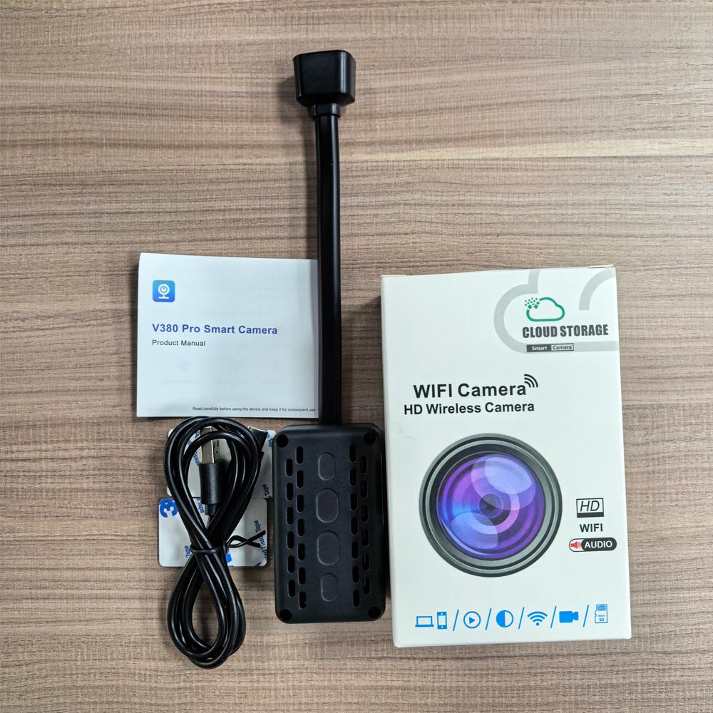 Smart Net Camera HD 2K V380 Pro Smart Camera HD Wireless Wifi Camera Large Capacity Battery 2000mAh USB Portable Home Security Camcorder V11