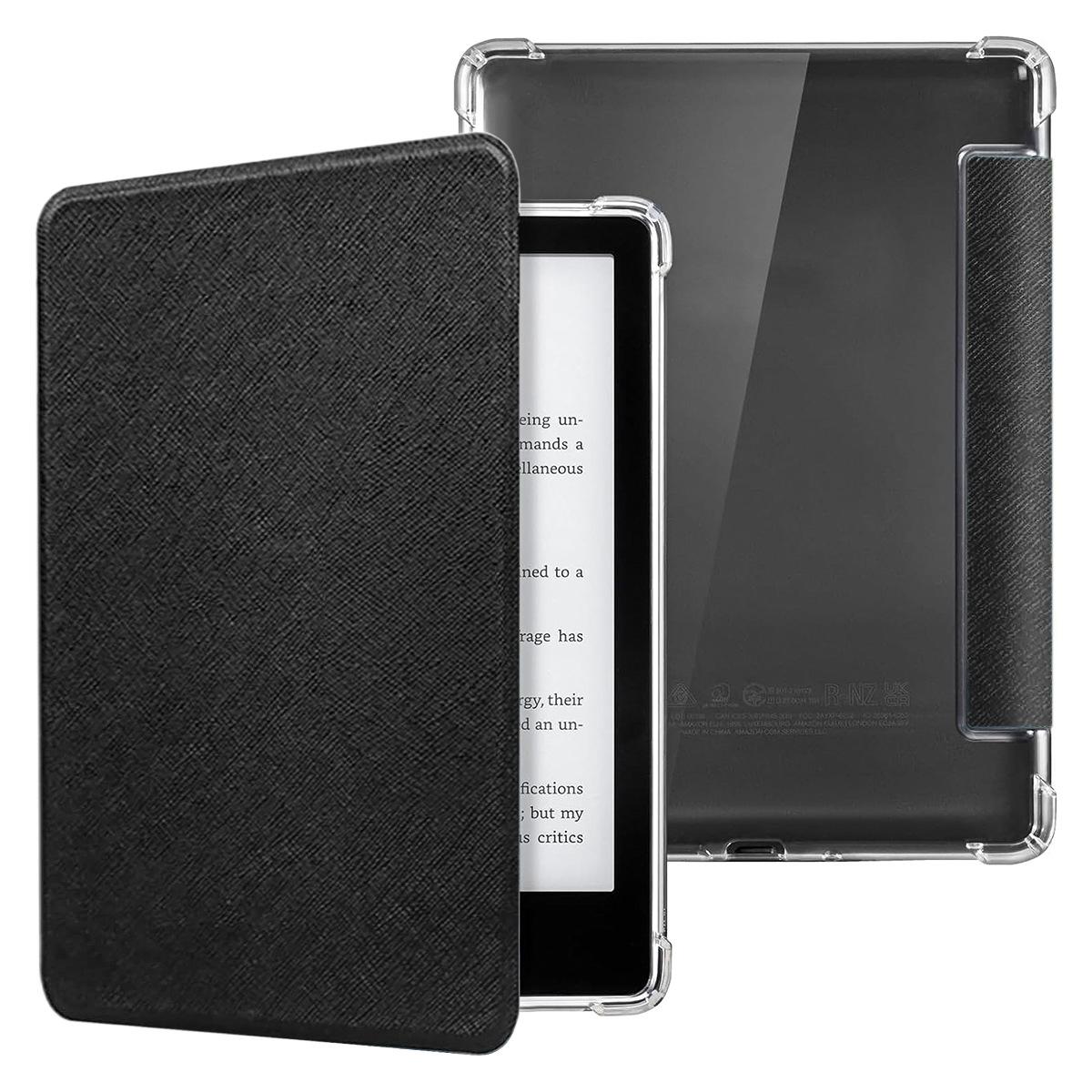 Ultra-Thin Transparent Case for Kindle 11th Gen, Auto Sleep/wake, Compatible with Paperwhite 12 & 5, Shockproof, Lightweight, Gift Idea