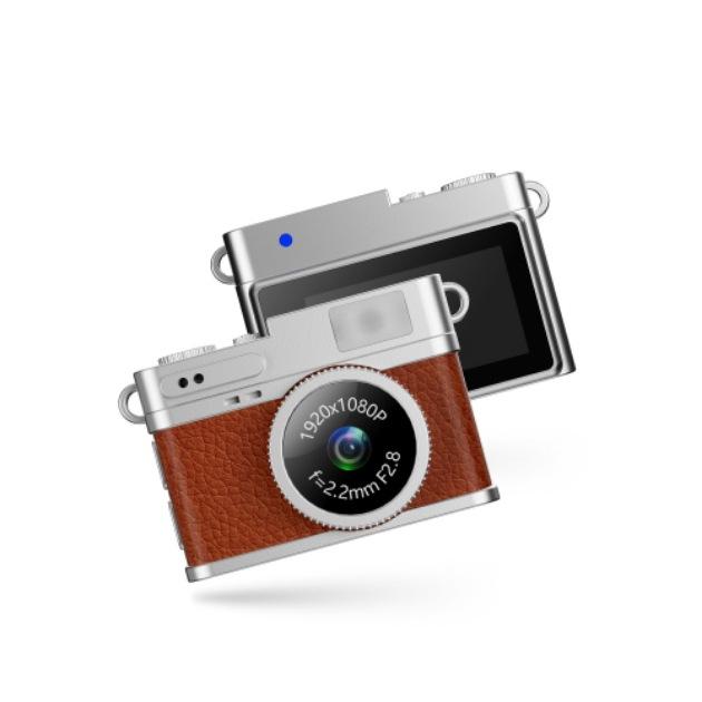 Retro Mini Compact Digital Camera for Campus Life Students, HD Photo & Video Capture, Portable Recording Device