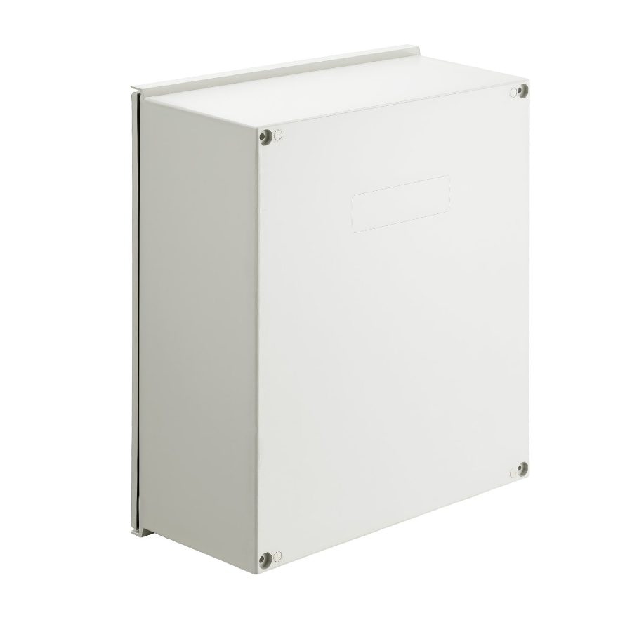fathersdaygift VEVOR NEMA Steel Case, 24x20x9'' NEMA 4X Fiberglass Electric Enclosure, IP66 Water Dust Resistant, Suitable for Both Outdoor Indoor Use, Includes Mounting Plate (60x50x23 cm)