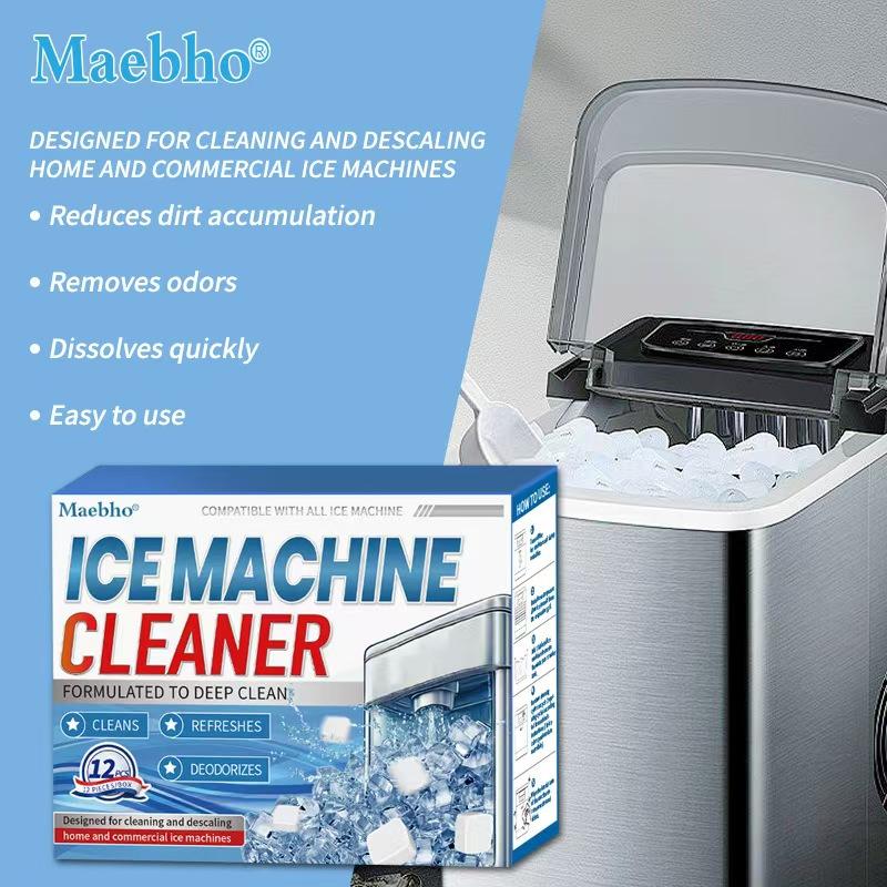Newly packaged AGICEA 12-piece ice maker cleaner descaling agent, upgraded formula, suitable for household ice maker cleaner, ice machine cleaner,summerwins Newly packaged AGICEA 12-piece ice maker cleaner descaling agent, upgraded formula, suitable for household ice maker cleaner, ice machine cleaner,summerwins