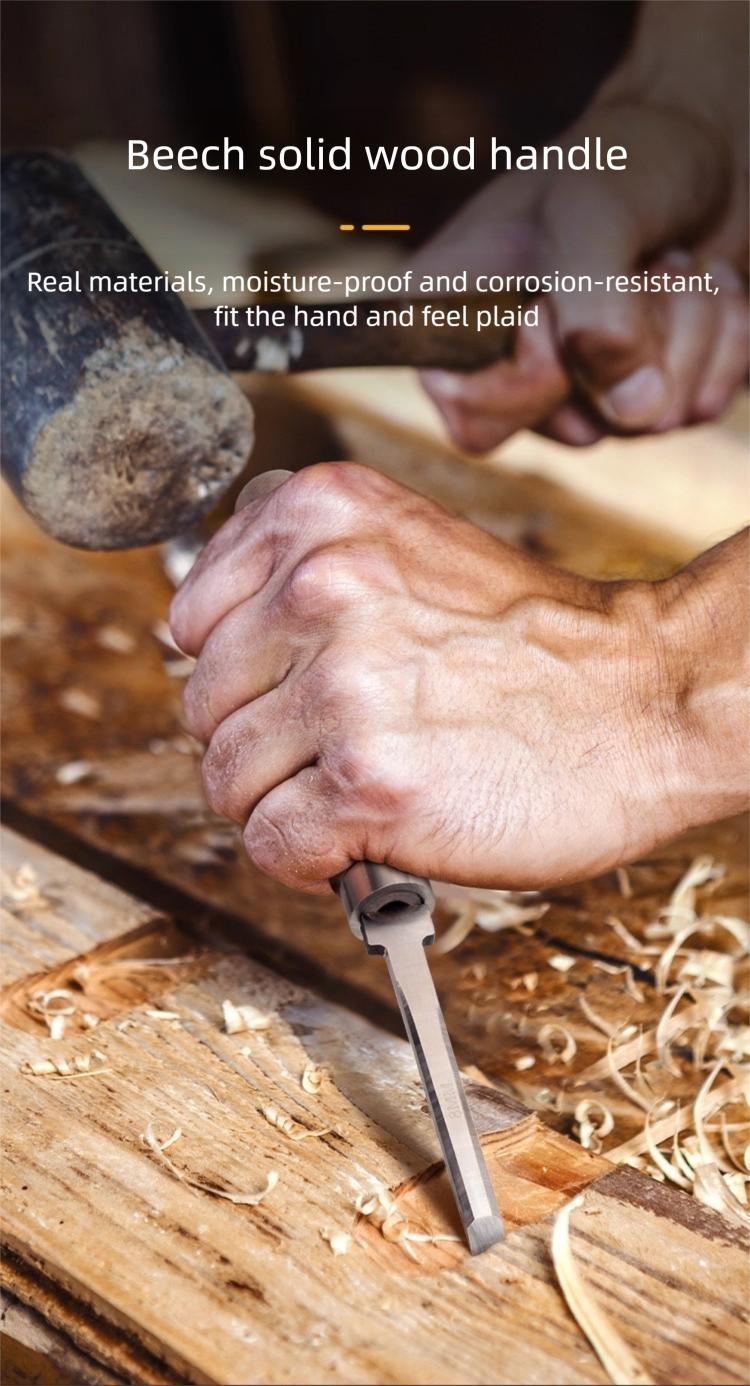 24mm Woodcarving Flat Chisel for Precision Sculpting, Durable Woodworking Tools for Artistic Carvings, Perfect for Detail Work, Hand Tools