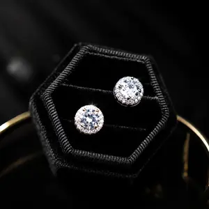 【2026 TREND ALERT】S925 Silver Soft-Needle Studs | 2026 New Arrivals | Zircon Studs/Moissanite Style | Men’s Jewelry w/ Authenticity Certificate