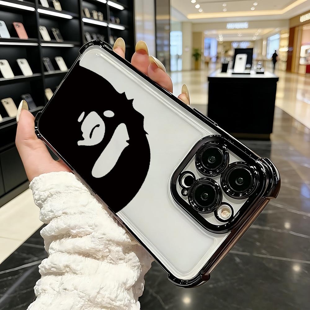 Ape Head Phone Case Suitable for iPhone 17 16e 16 15 14 13 12 11 Mini Pro Max Air X XR XSMAX 8 7 Plus Anti Fall Matte Back Cover