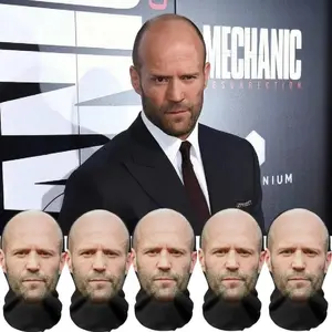 2026 NEW Interesting 3D Printed Funny Full Face Mask Celebrity Realistic Face Mask Party Cosplay Props Halloween