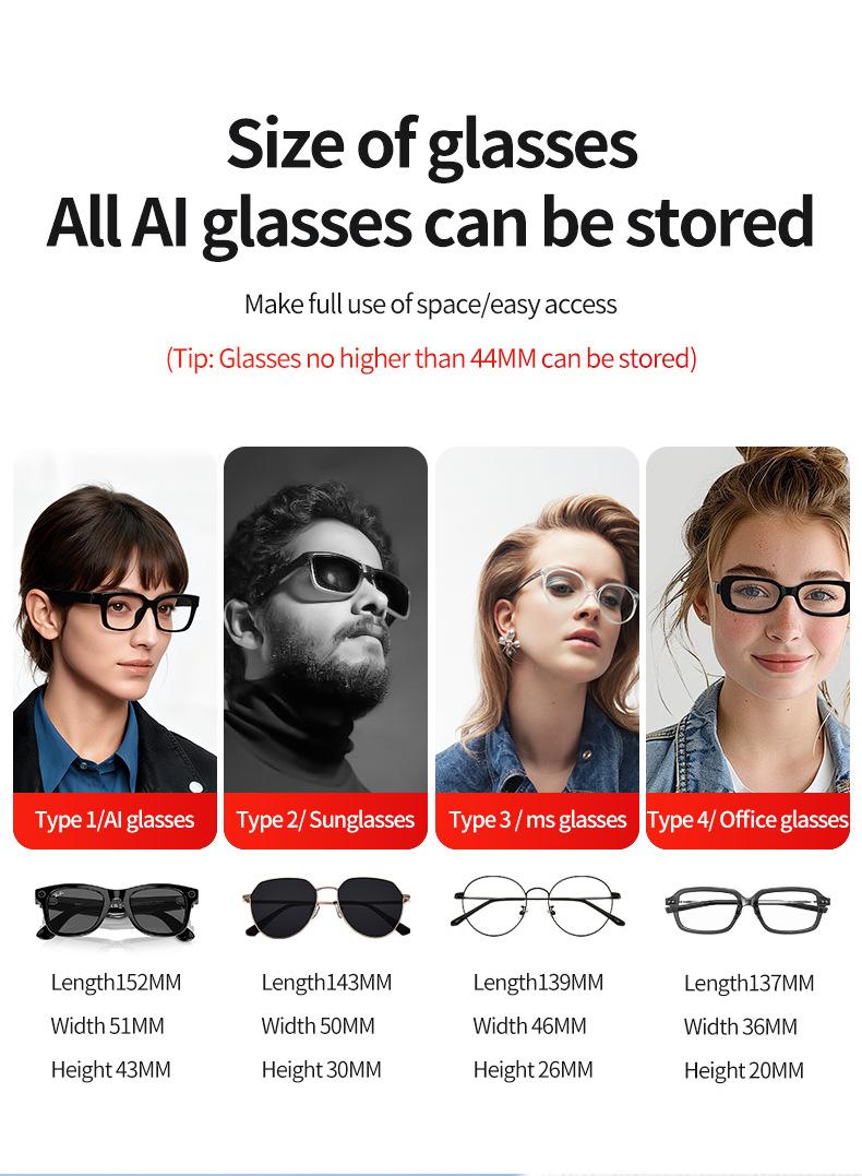 Universal Car Sunglass Holder, Abs Material, //, Portable & Durable, Vehicle Eyewear Organizer, Sun Glasses Clip