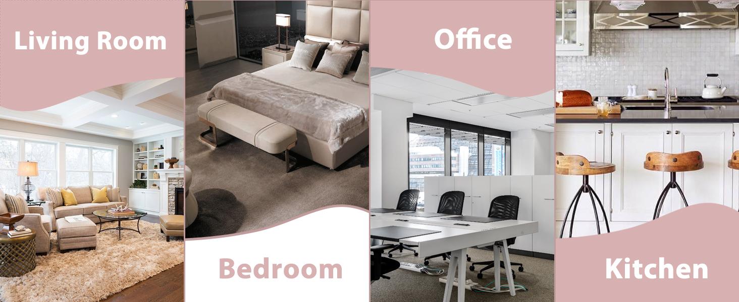 【NOT AC】Antarctic Star Tower Fan - Portable Electric Oscillating Fan with Remote Control, Quiet Operation, 3 Speed Settings & Timer Function. Bladeless Floor Standing Fan for Bedroom, Office & Indoor Use[No Cooling] (36 inch, Pink)