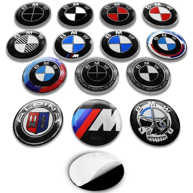 4Pcs 56mm 60mm 65mm Car Styling Wheel Center Hub Caps Stickers Car Decorative Sticker Emblem Badge For BMW M E36 E39 E46 E30 E34 E53 E90 E60 E70 E87 E92 F10 F20 F30 X1 X3 X5 X6 Accessories Car Decals