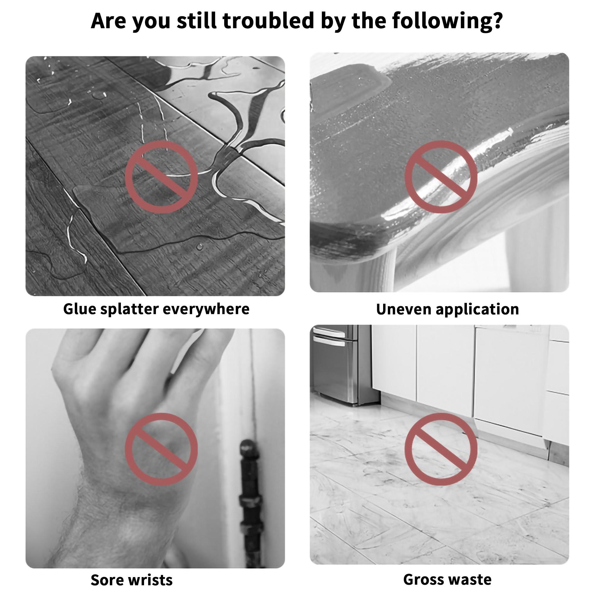 Orange Woodworking Edge Banding Glue Applicator — Adjustable Manual Glue Spreader; Sturdy, Durable, and Easy to Operate — An Ideal Choice for Both DIY Enthusiasts and Professional Woodworkers