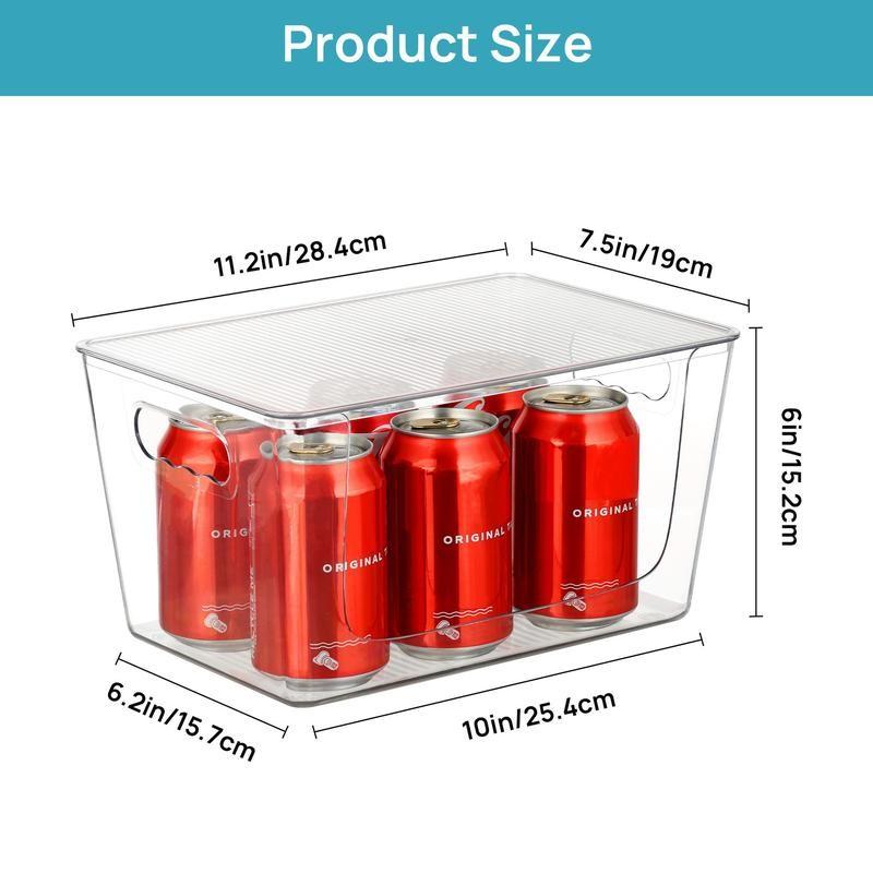 Transparent Storage Box, Stackable Trash Bag Dispenser for Kitchen Sink & Laundry Room, Plastic Trash Bag Rack, Multifunctional Organizer