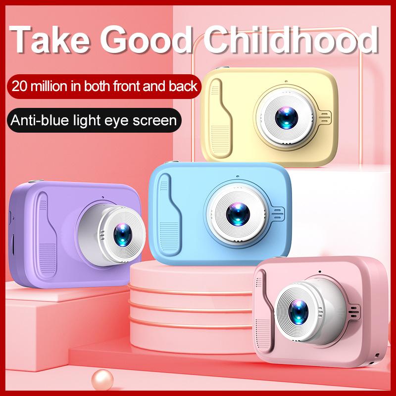 Auto Focus Screen Children Camera- High Definition Digital Camera- Portable and Compact- Student Mini Photography Camera- kid Gift
