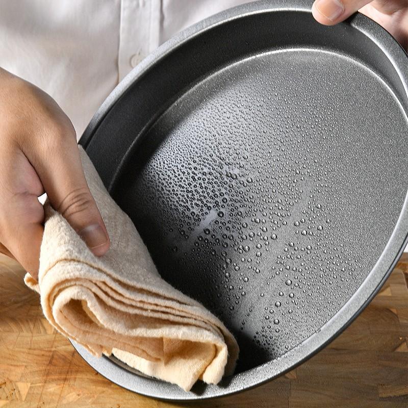 Thick Carbon Steel Non-Stick Round Cake Mold, Baking Tray, DIY Pizza Pan, Ideal for Home Bakers, Durable & Easy to Clean