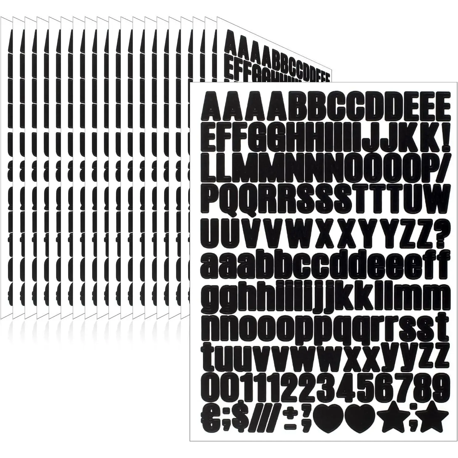 Black 20 Sheets