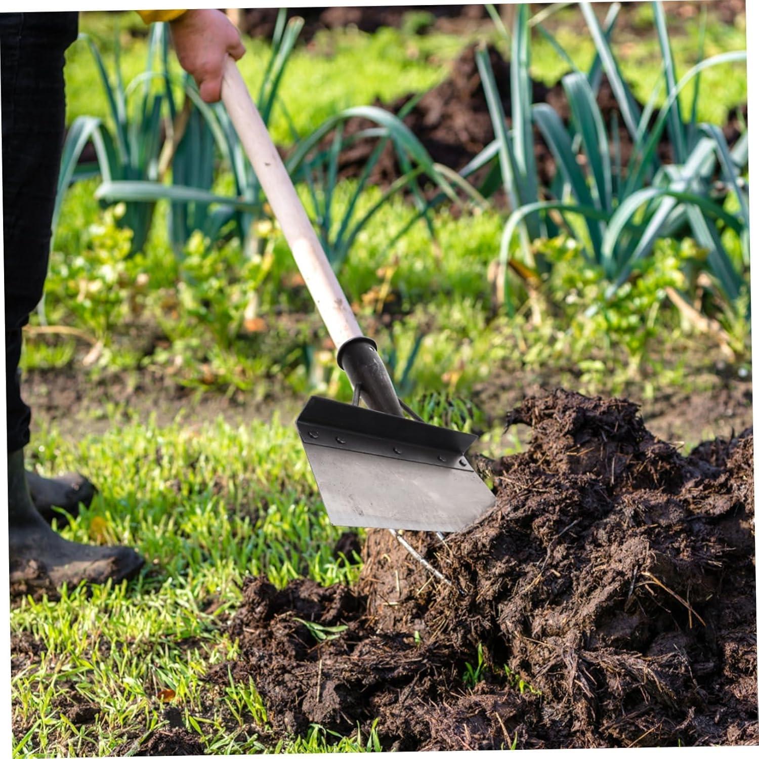 Multifunctional Garden Cleaning Shovel, Durable Gardening Tool for Digging Weeding Scraping Snow Removal Ice Scraper