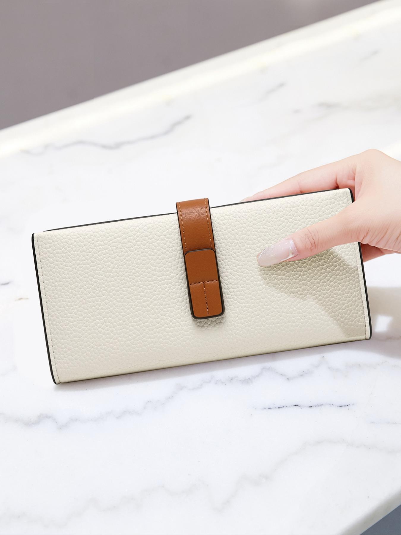 Women's Fashion Bifold Long Wallet, Casual Card Slots Holder, Pu Leather Zipper Wallet for Daily Used, Casual Trendy Versatile High-quality Daily Commuting Bag, Elegant Fashion Wallet, Money Organizer