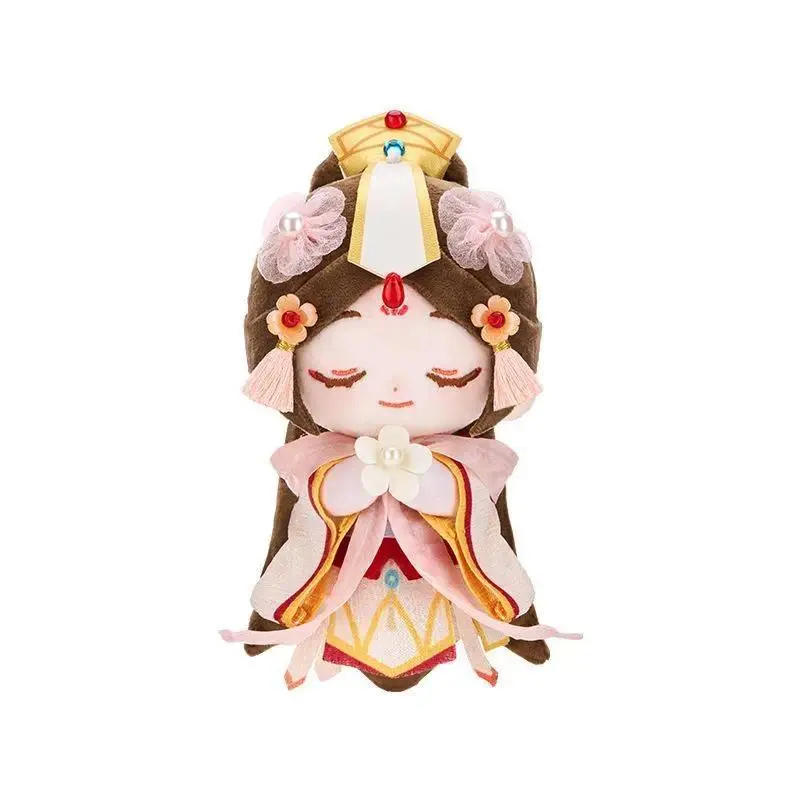 MINIDOLL Heaven Official's Blessing Plush Keychain, Prince Xie Lian "Pleasing The Gods" Outfit Pendant, Plush Fabric Collectibles, Keychains for Women with Official Look Gift