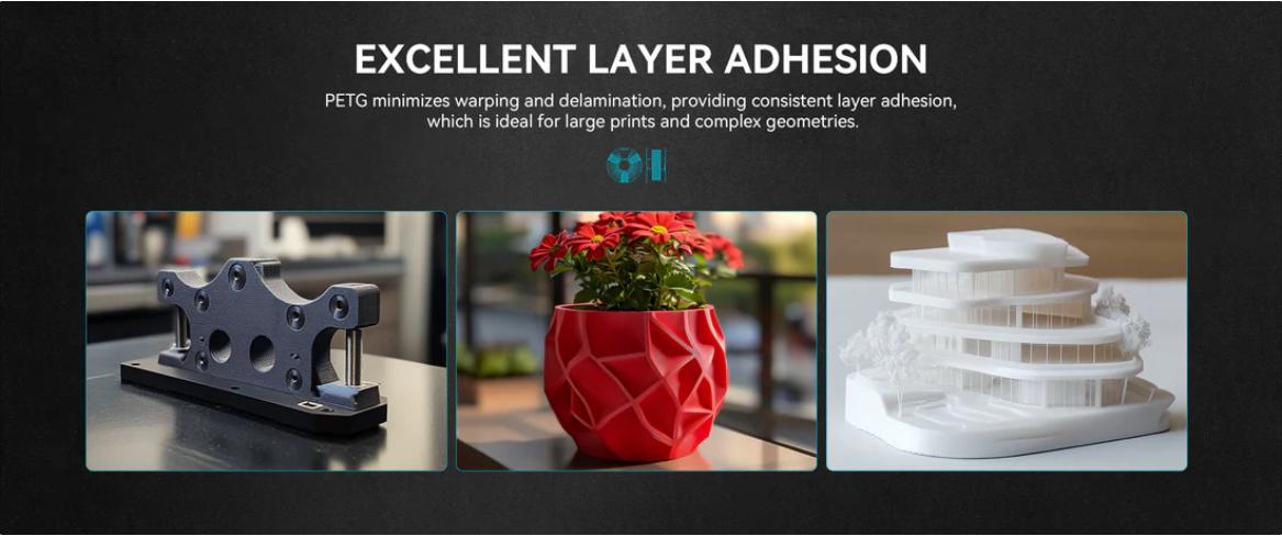 High Speed Matte PETG 3D Printer Filament 1KG for Smooth Matte Finish