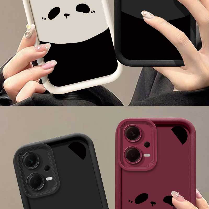 1 Piece Note12Pro 5G napping panda Flexible Case For Redmi Note 12 Pro 5G With Lightweight Features Suitable For Casual