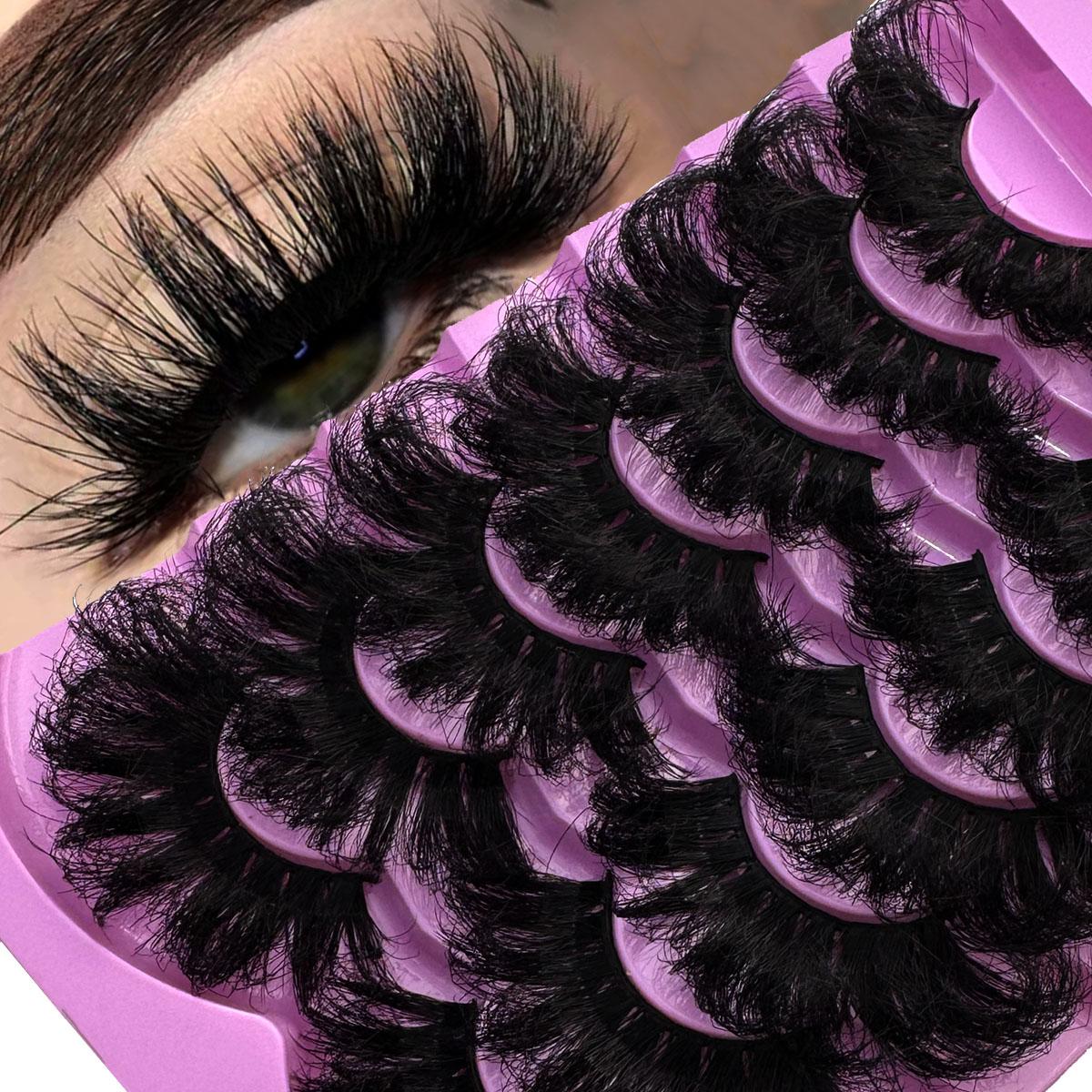 False Eyelashes, 1 Box Natural Look Eyelash Extensions, Self Grafting Curl Eyelashes, Eye Makeup Enhancement False Eyelashes for Women & Girls, Cosmetic