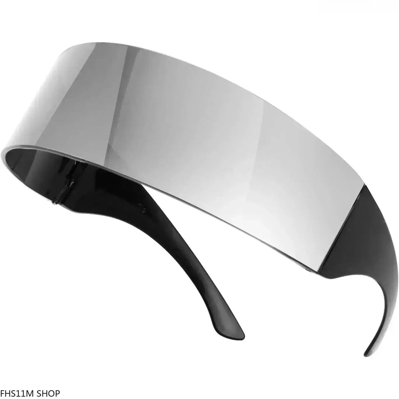 Cyberpunk Cyclops Visor Sunglasses UV400 Protection Oversized Shield Cosplay Streetwear Y2K Alien Core Unisex Statement Novelty Eyewear