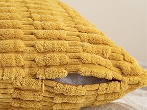 Pack of 2 Corduroy Decorative Throw Pillow Covers 18x18 InchSoft Boho Striped Pillow Covers Farmhouse Home for Sofa Living Room Couch Bed(Sage Green) Pack of 2 Corduroy Decorative Throw Pillow Covers 18x18 InchSoft Boho Striped Pillow Covers Farmhouse Home for Sofa Living Room Couch Bed(Sage Green)