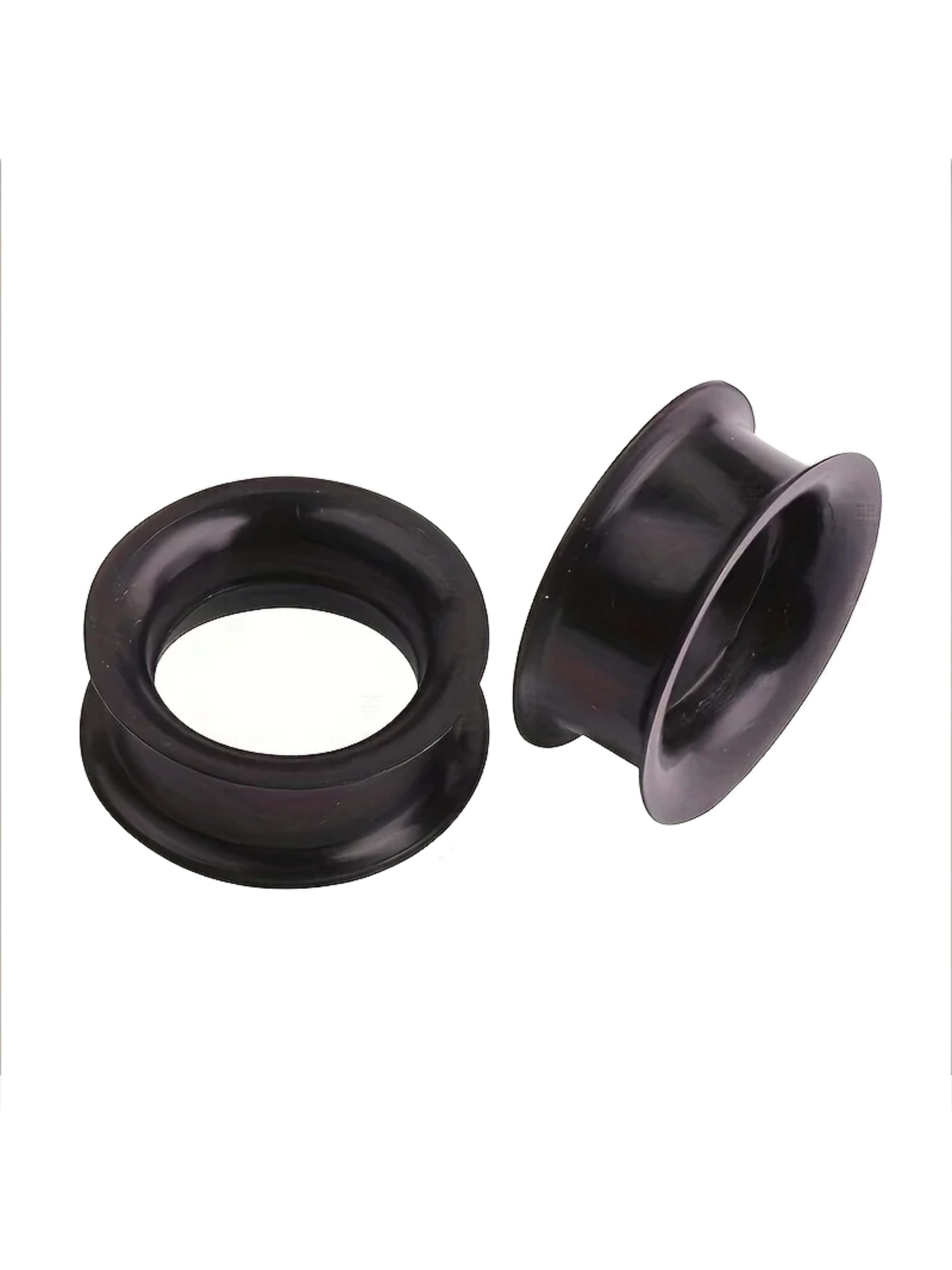 1-8Pairs 6mm-12mm Simple Silicone Ear Expander, Ear Stretcher, Ear Piercing Jewelry For Men