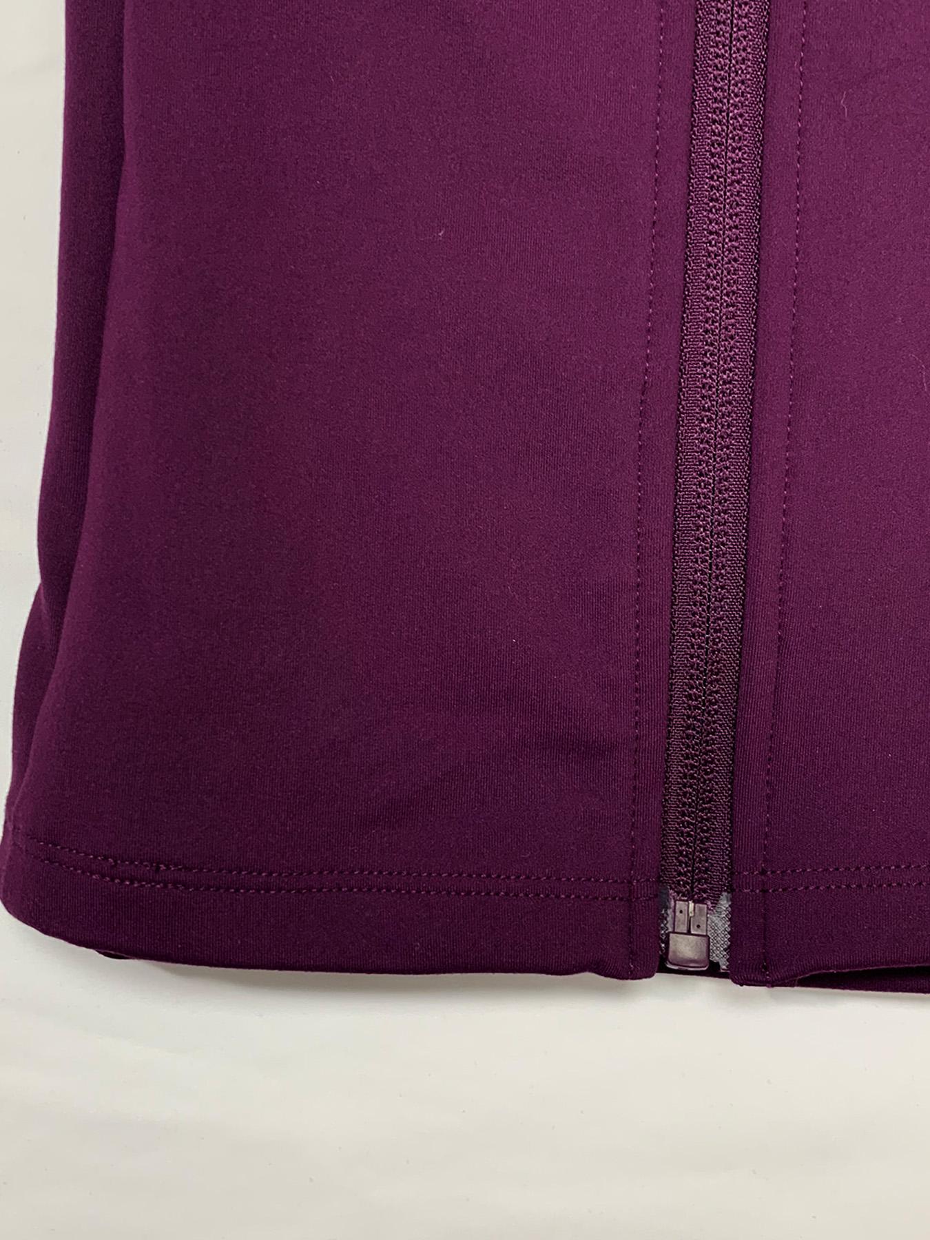 Women's Stand Collar Zipper Yoga Jacket, Windproof Slim Fit Long Sleeve Running Outerwear, Pockets Design, Polyester Spandex Fabric Only Jacket,jackets for women, Sports Yoga Jacket