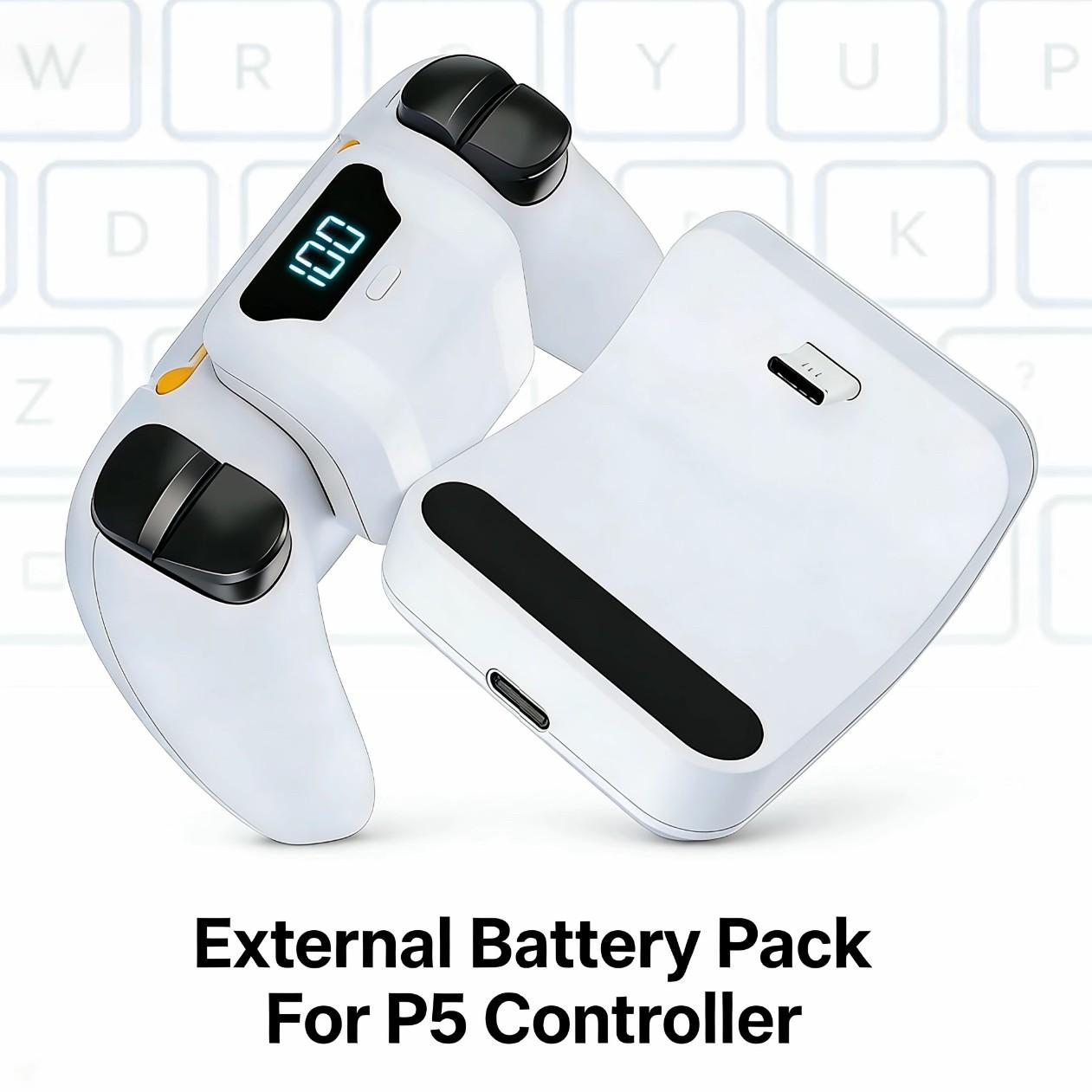 Rechargeable Battery Pack for Ps5 Controller, Playstation 5 Handle Charging Clip, Ps5 Host Accessories, Console Accessory, Model Yzc-2033