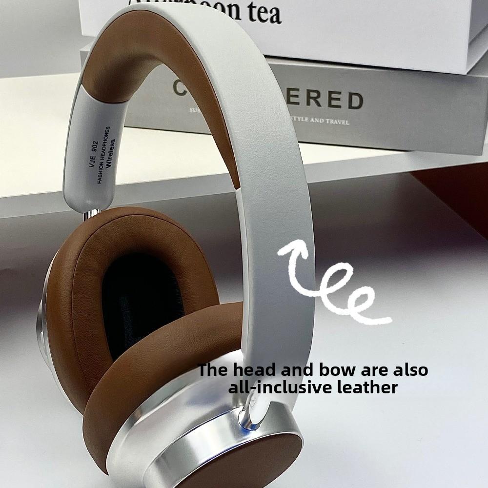 Retro Foldable Bluetooth Headset 5.3 | Wireless Sports Headphone with Microphone | American Classic Style | Noise Isolation | 25H Playtime